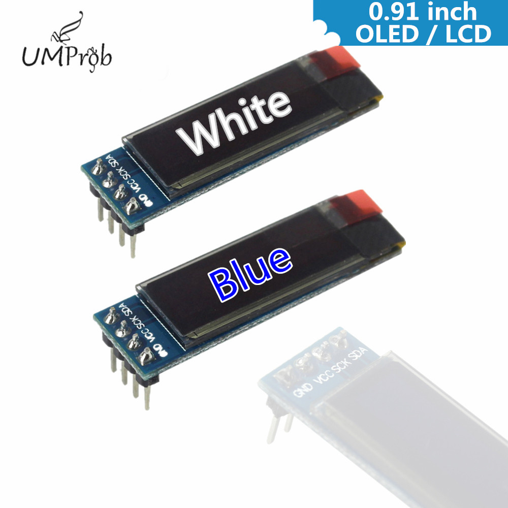 Ssd1306 - 0,91 Zoll 128x32 IIC I2C Weiß