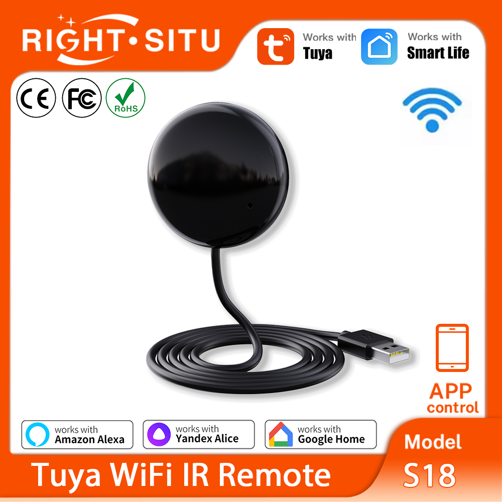 Ir Remote Module - Tuya WiFi IR Fernbedienung für Smart