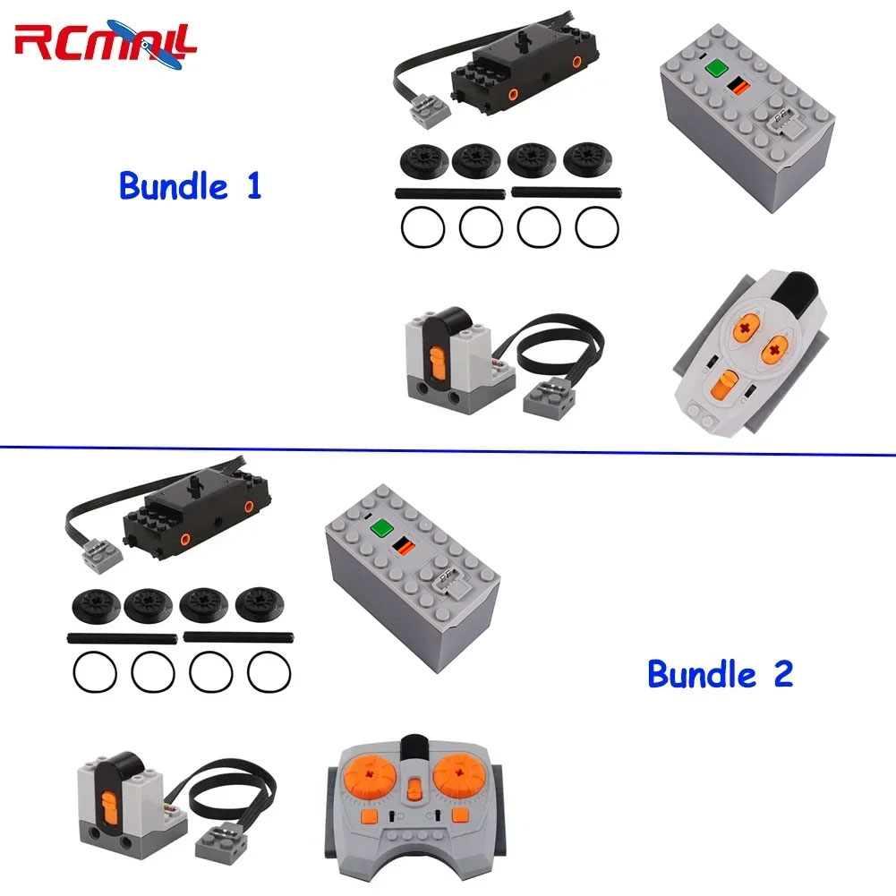 Ir Remote Module - Für Power Functions Teile: Eisenbahnschienenmotor, Infrarot-Fernbedienung,