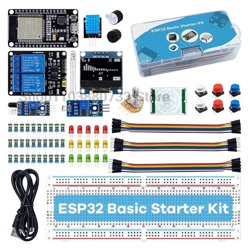 Dht11 - 100 % neues ESP32 WIFI-Entwicklungsboard, Relais-Display-Sensor