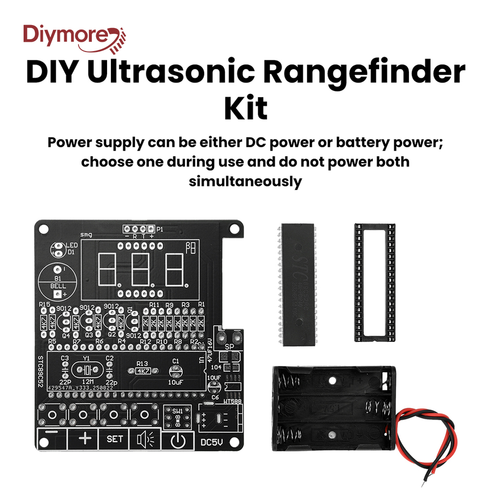 Ultrasonic Sensor Hc-Sr04 - HC-SR04 DC 4,5-5,5V Ultraschall-Abstandssensor Lötpraxis-Kit mit