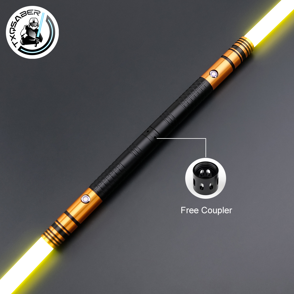 Neopixel - TXQSABER Neo Pixel Lichtschwert mit Doppelklinge,