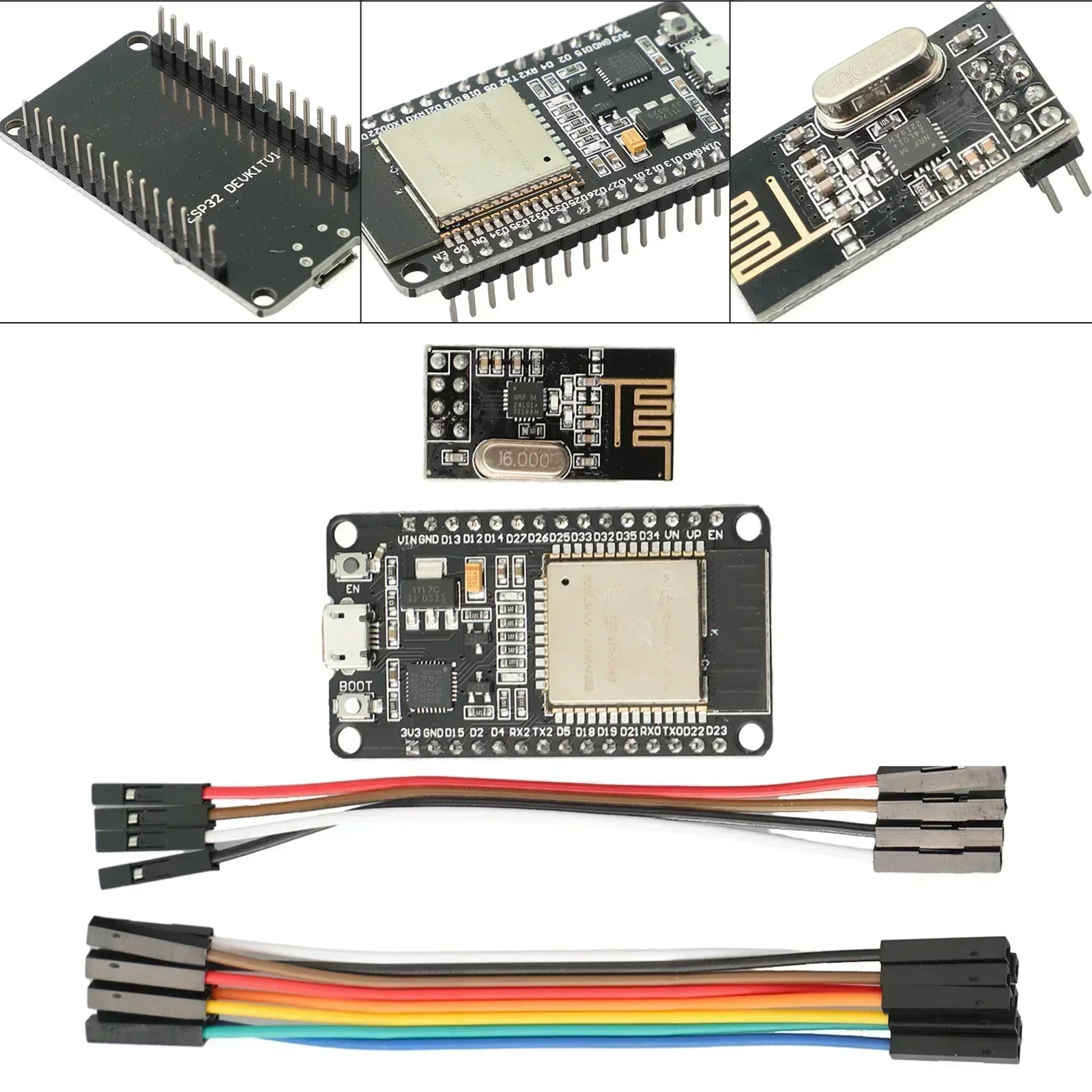 Nrf24L01 - OpenDTU für DIY-Kit, ESP32+NRF24L01+Kabel, Echtzeit-PV-Überwachung, einfache
