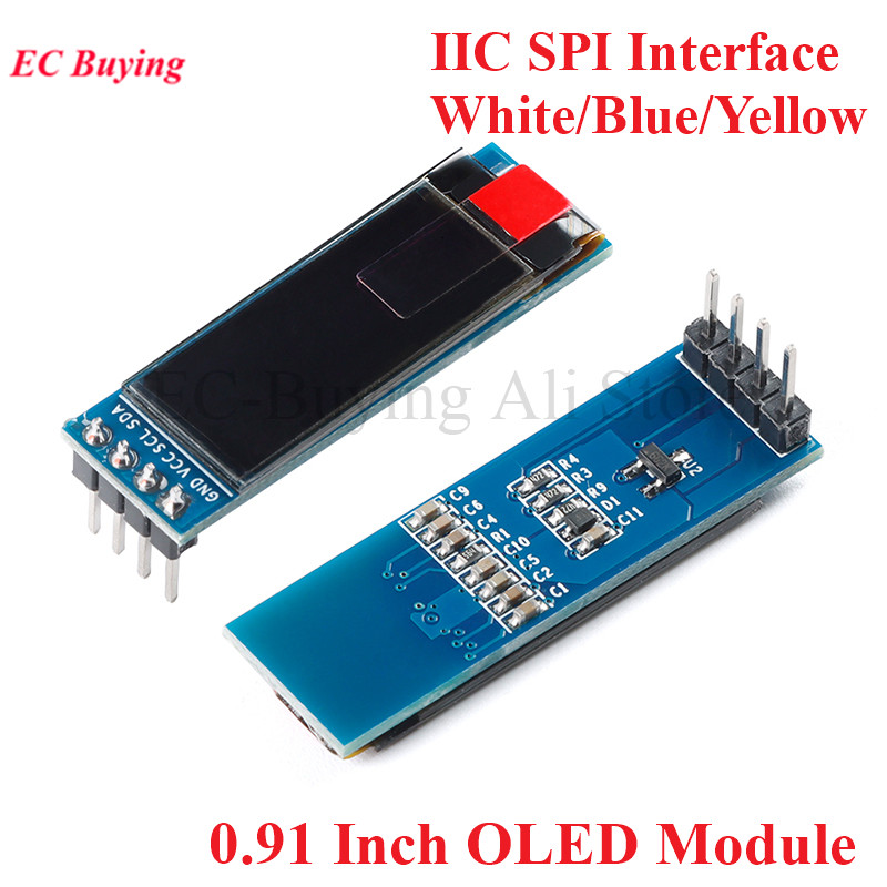 Ssd1306 - 0,91 Zoll OLED-Modul 0,91 Zoll Bildschirm
