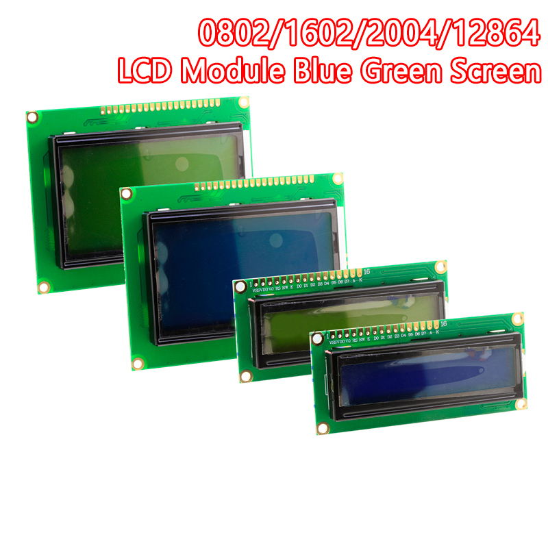 Lcd 1602 - LCD Modul Blau Grün Screen Für