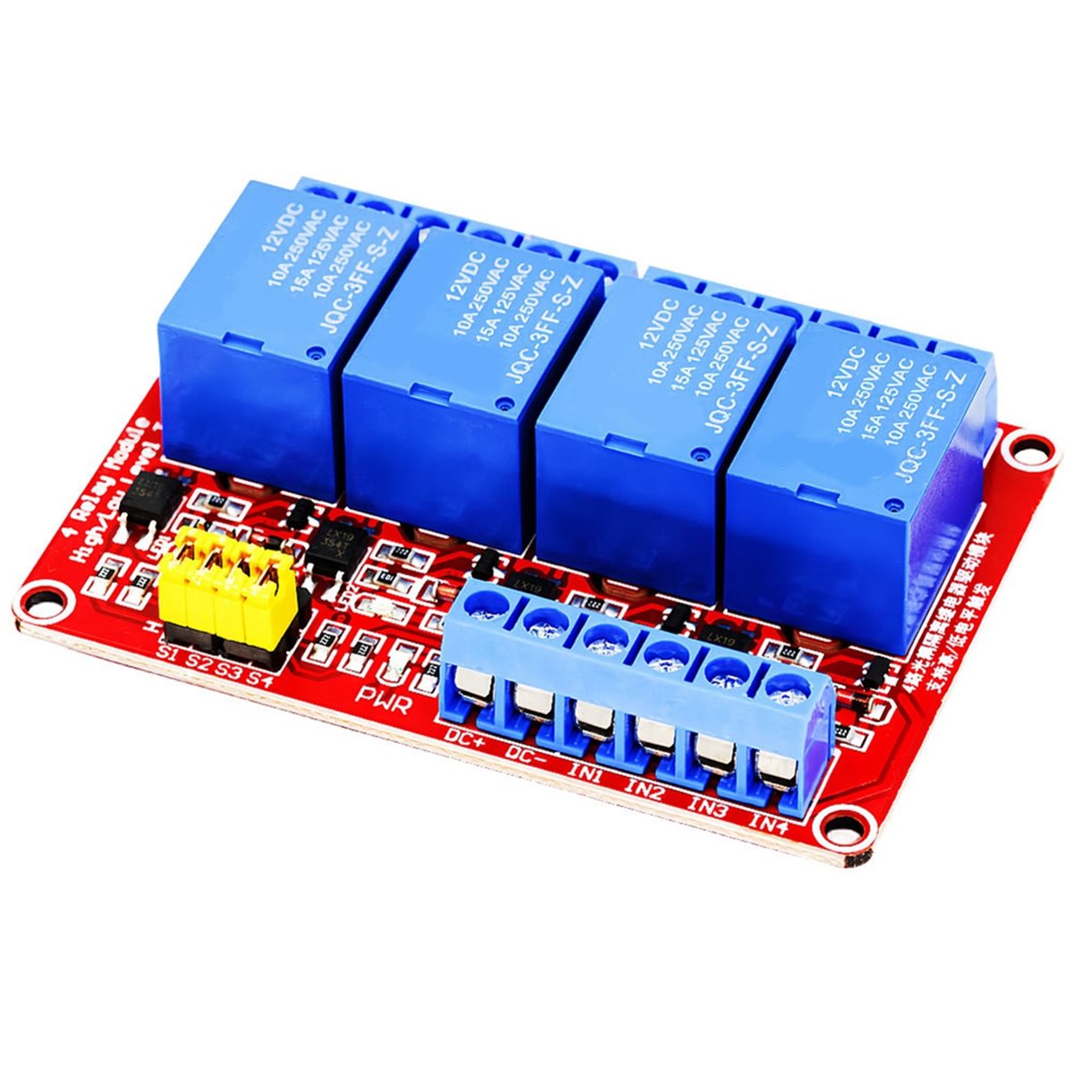 A49T 4-Kanal-Relaismodul 5V 12 – Relay Module 4 Channel Bewertung und Preis