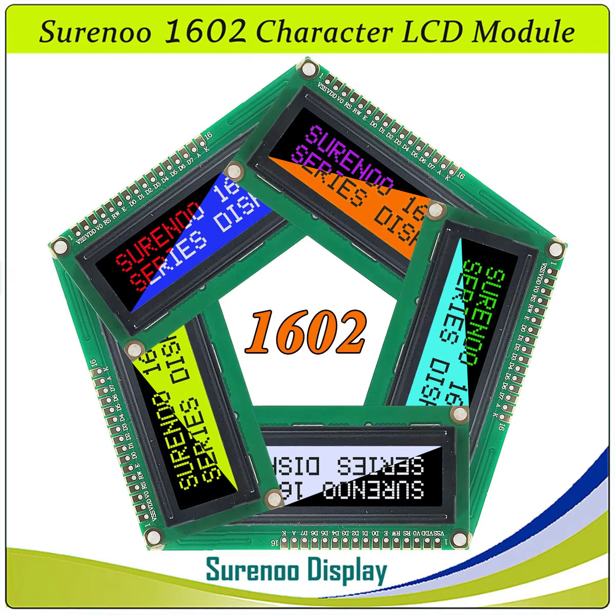 Surenoo 1602 16X2 162 5V 4-Bit – Lcd 1602 Bewertung und Preis