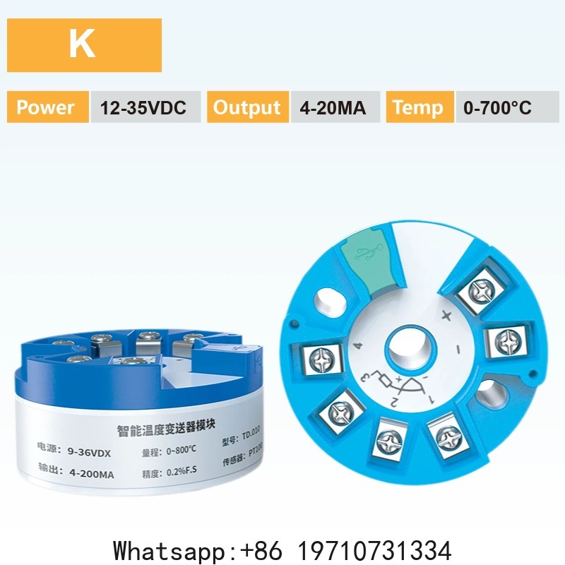 4-20mA Temperaturtransmitter-M – Thermocouple Module K Type Bewertung und Preis