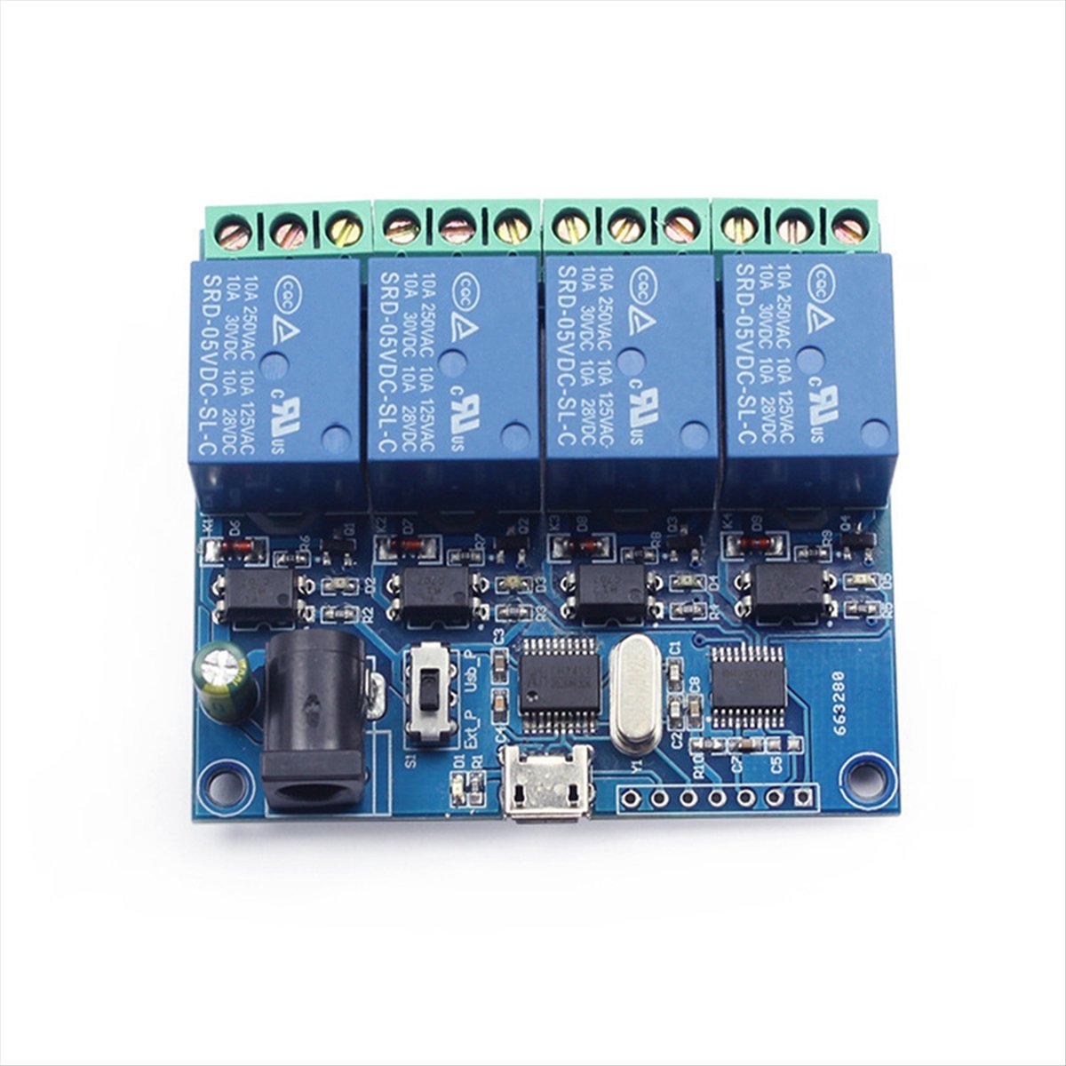 AT42 4-Kanal USB-Relaismodul L – Relay Module 4 Channel Bewertung und Preis
