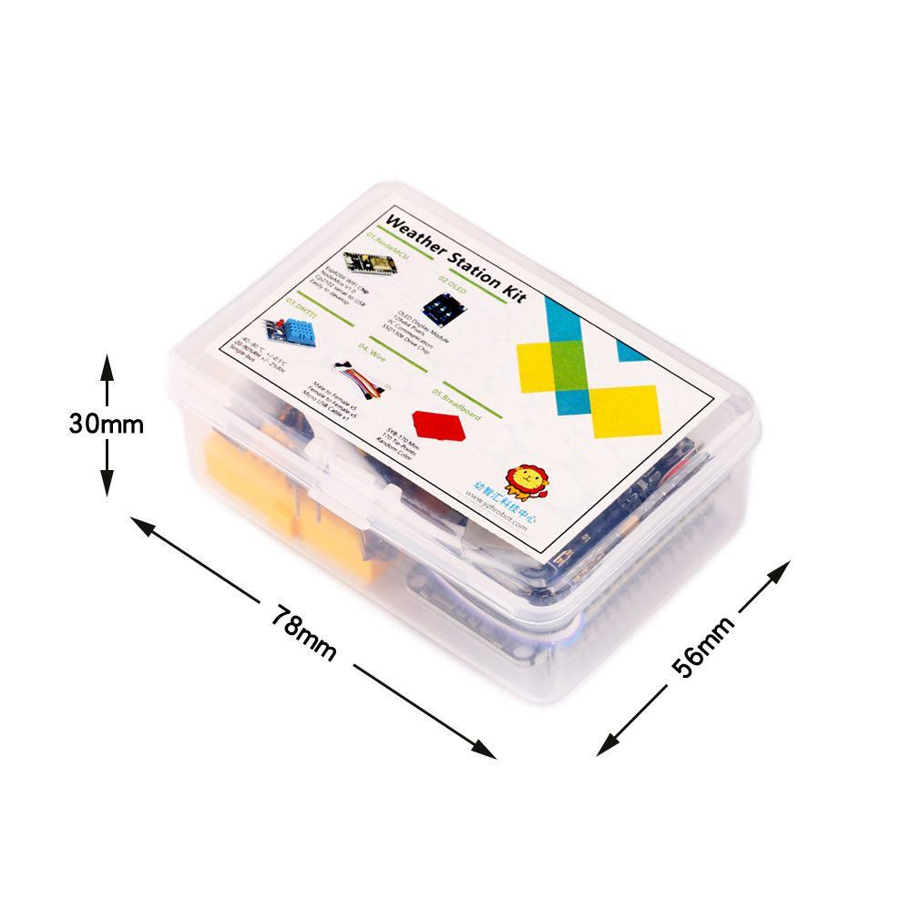 ESP8266 Wetter Station DIY Kit – Oled Display 0.96 Bewertung und Preis