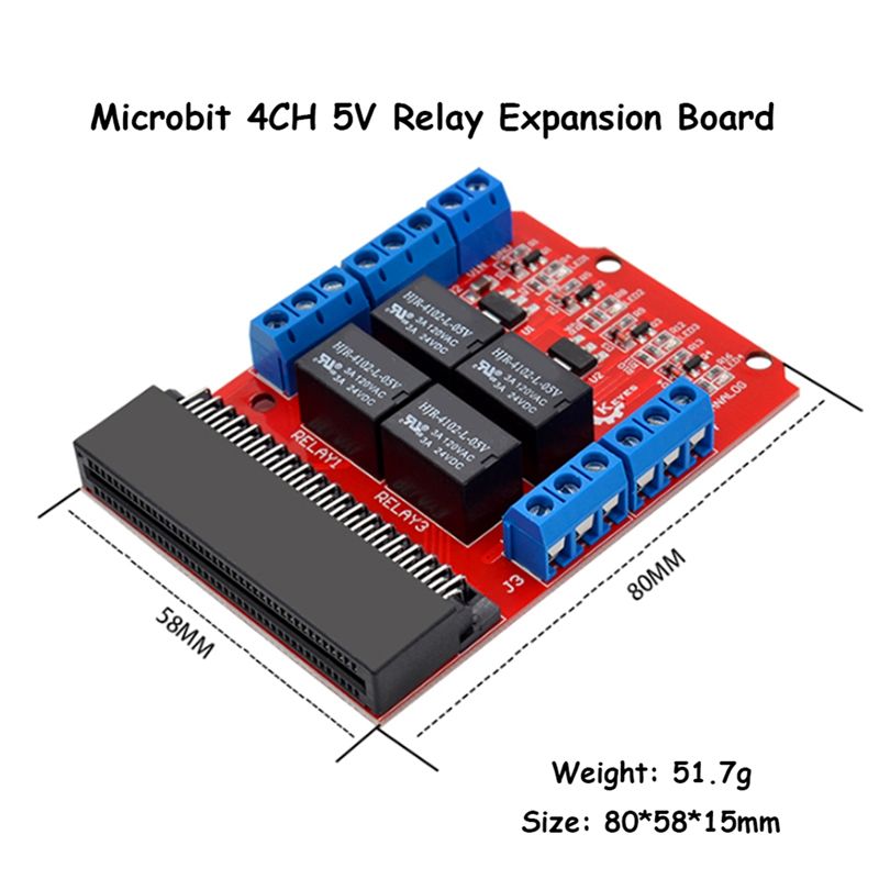 SCLS Microbit 4-Kanal-Relaismo – Relay Module 4 Channel Bewertung und Preis