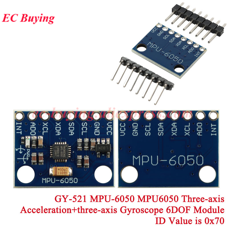 1-10Pcs GY-521 MPU-6050 MPU605 – Mpu6050 Bewertung und Preis