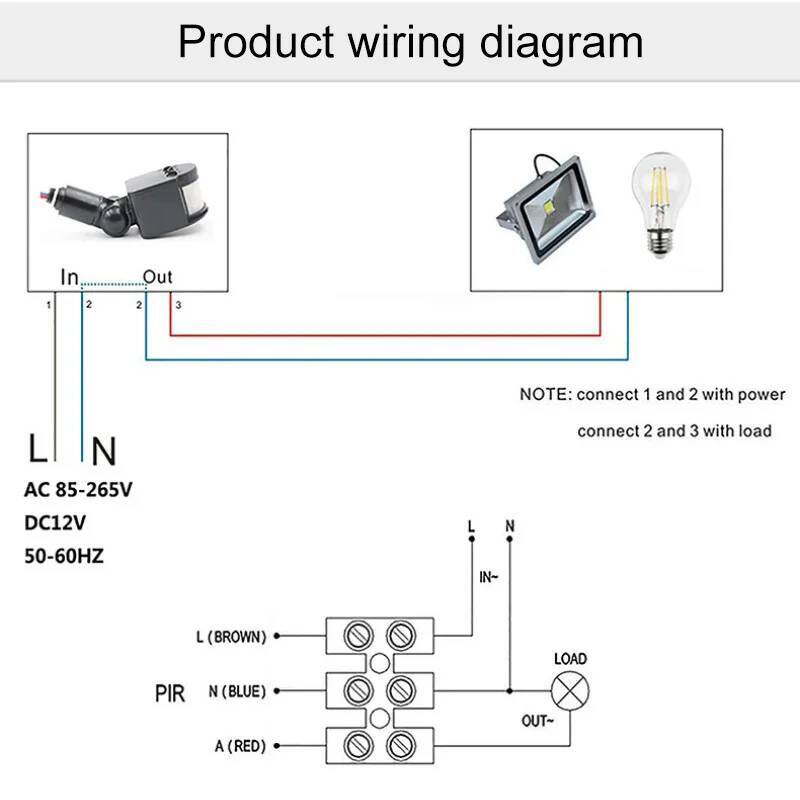 Motion Sensor PIR Schalter Lic – Pir Motion Sensor Bewertung und Preis