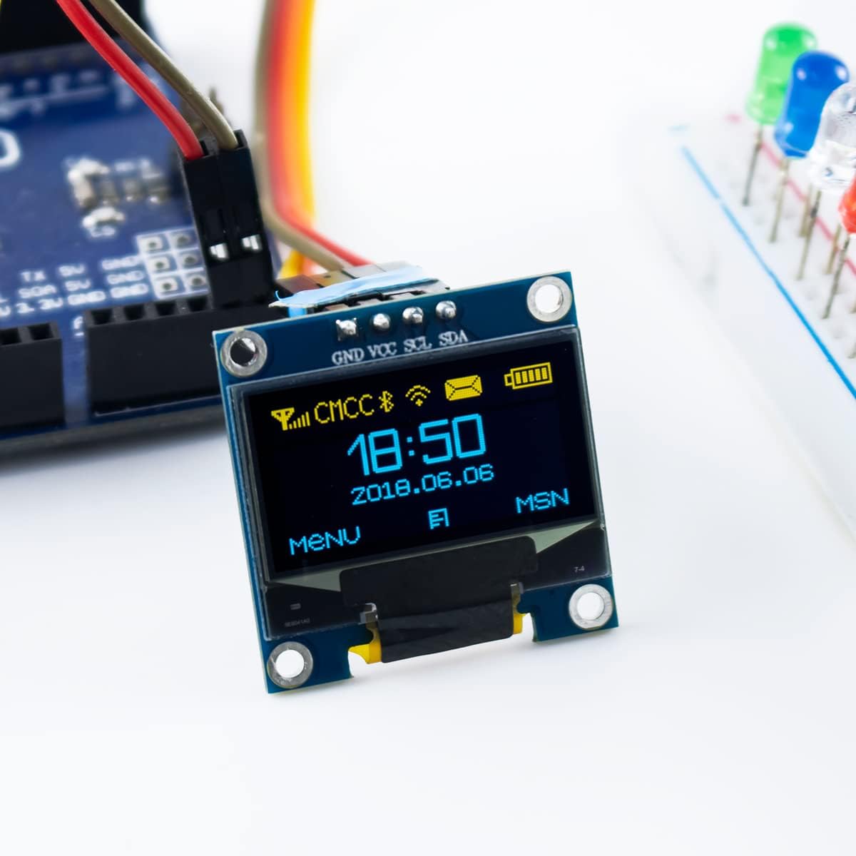 5 Stück 0,96 Zoll OLED I2C IIC – Ssd1306 Bewertung und Preis