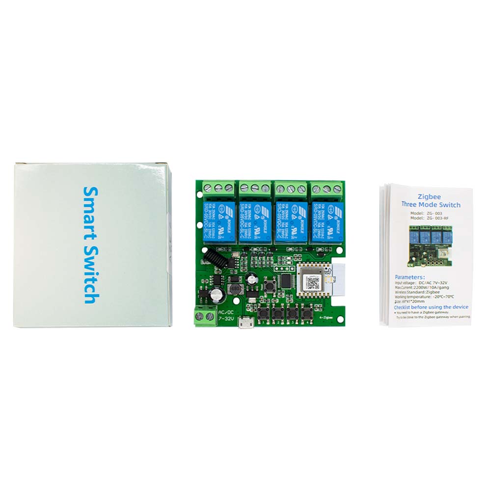 4-Kanal Zigbee 3.0 Smart Home  – Relay Module 4 Channel Bewertung und Preis