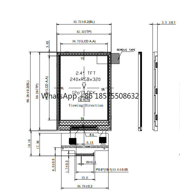 Industrieller 2,4-Zoll-TFTLCD- – Ili9341 Bewertung und Preis