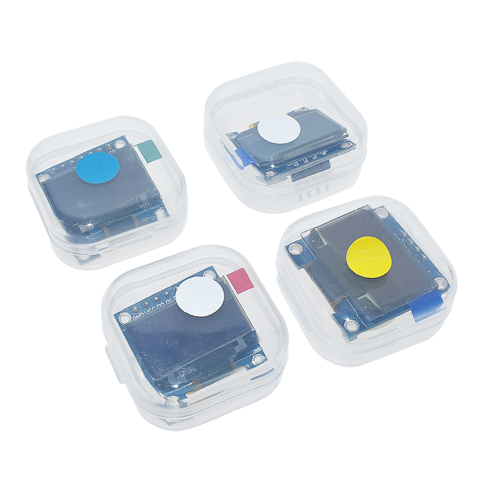 Weiß Gelb Blau Farbiges 4-Pin  – Oled Display 0.96 Bewertung und Preis