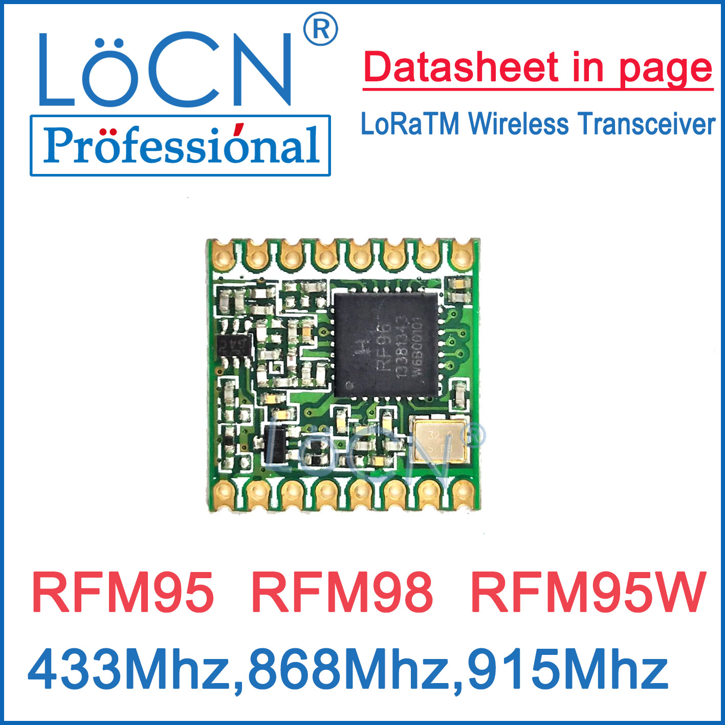 5 Stück RFM95 RFM98 RFM96 RFM9 – Lora Rfm95 Bewertung und Preis