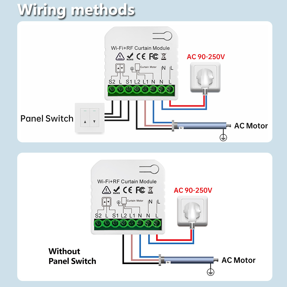 Tuya WiFi Smart Vorhang Schalt – Ir Remote Module Bewertung und Preis