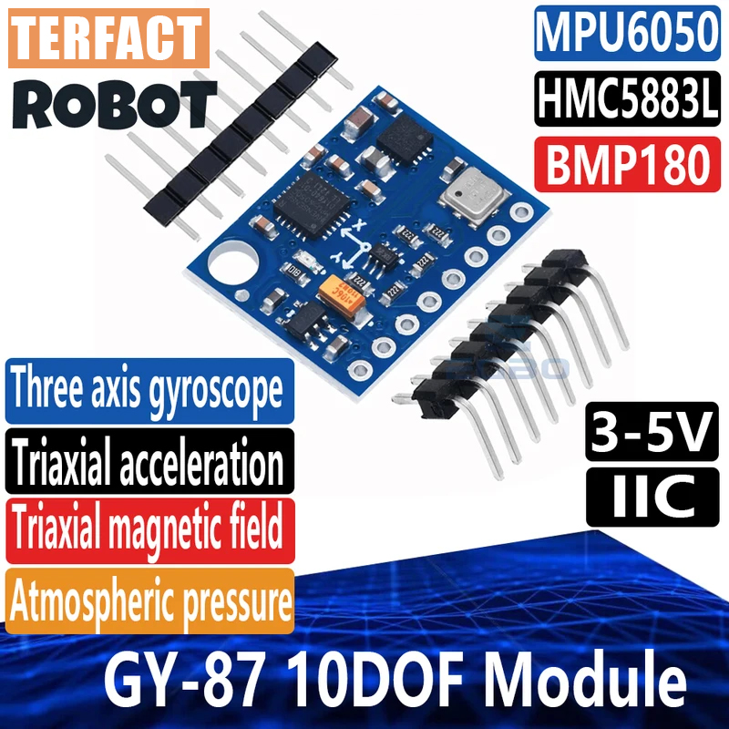 1 ~ 5PCS GY-87 10DOF Modul MPU – Mpu6050 Bewertung und Preis