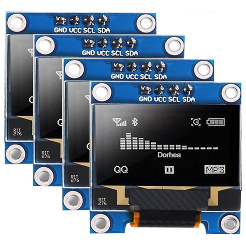 A37T-4Pcs 0,96 Zoll OLED-Anzei – Oled Display 0.96 Bewertung und Preis