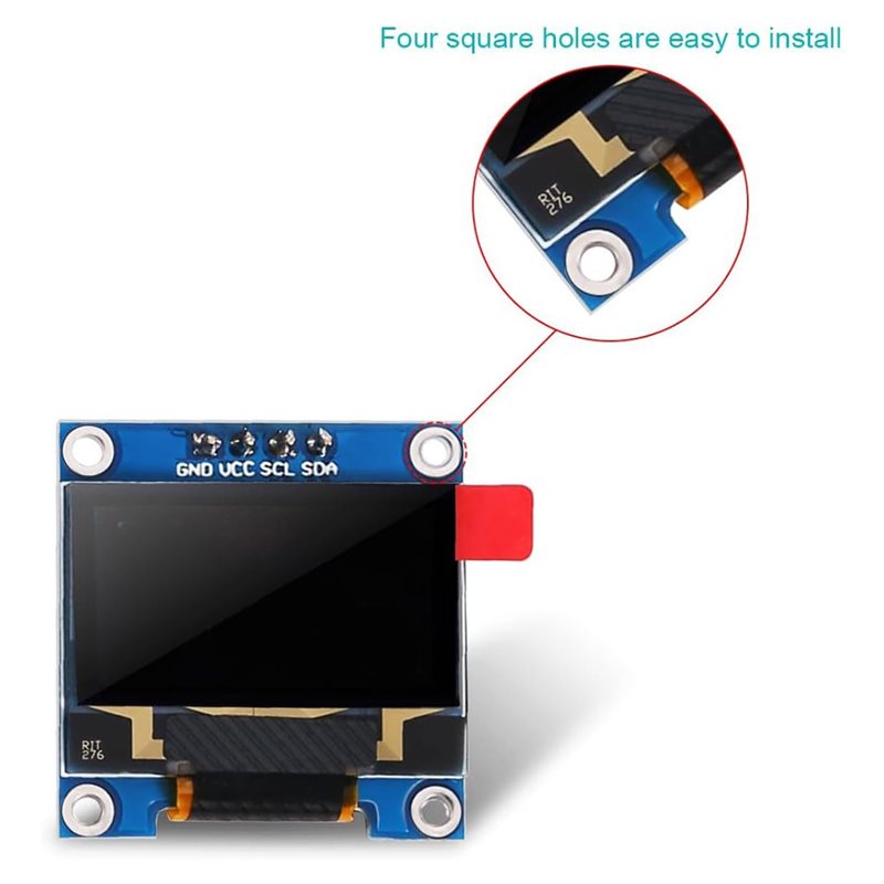 A37T-4Pcs 0,96 Zoll OLED-Anzei – Oled Display 0.96 Bewertung und Preis