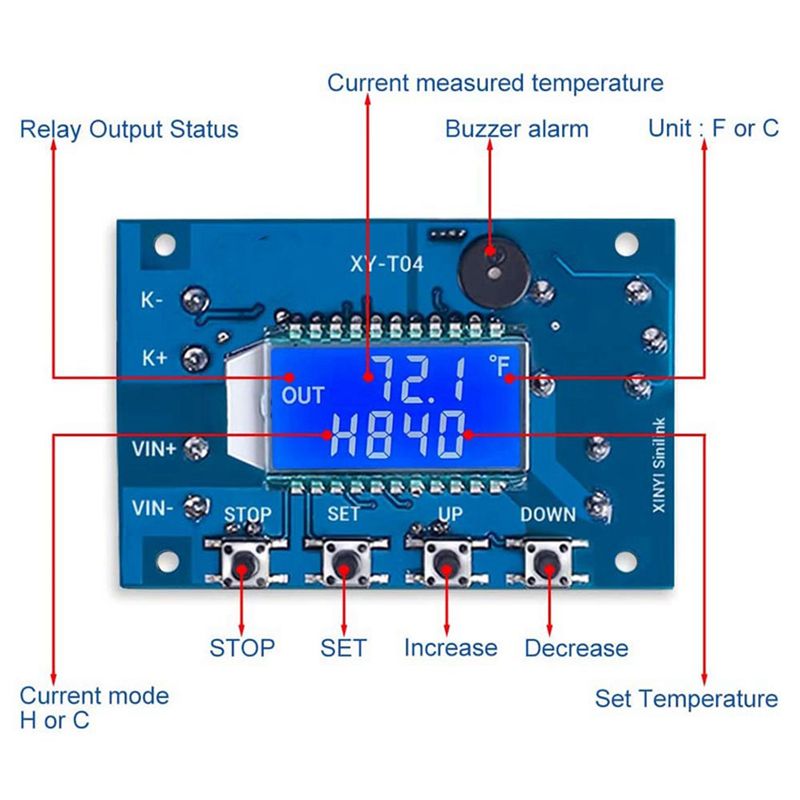 DT17 2X 12V DC Digitaler Tempe – Thermocouple Module K Type Bewertung und Preis