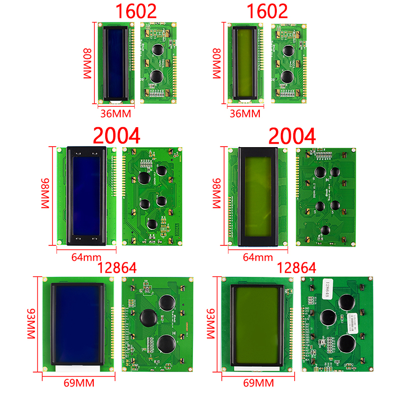LCD Modul Blau Grün Screen Für – Lcd 1602 Bewertung und Preis