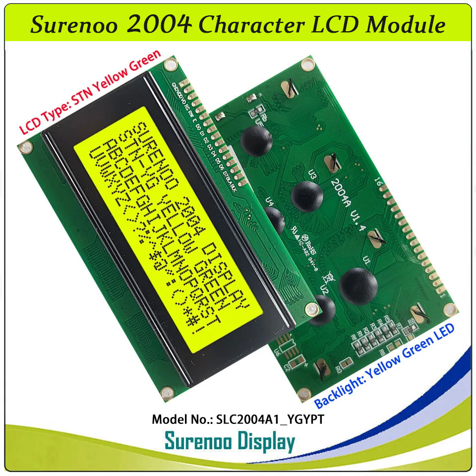 Surenoo 204 20X4 2004 Zeichen- – Lcd 1602 Bewertung und Preis