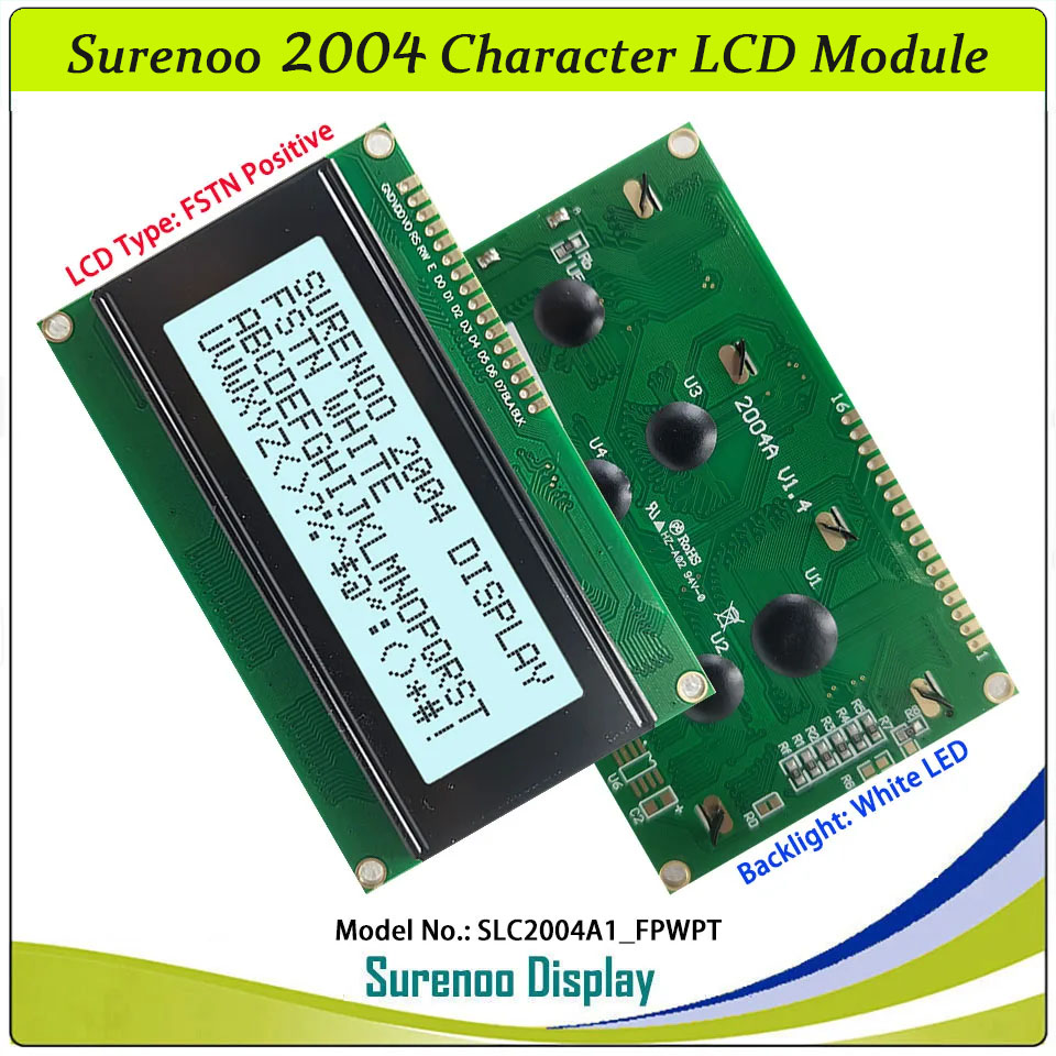Surenoo 204 20X4 2004 Zeichen- – Lcd 1602 Bewertung und Preis
